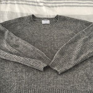 Old Navy Gray Crewneck Sweater for Women